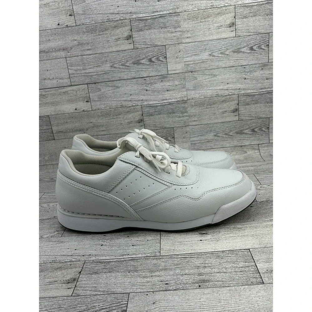 Rockport ProWalker‎ Shoes Mens Size 10M White Leather Walking Comfort Classic